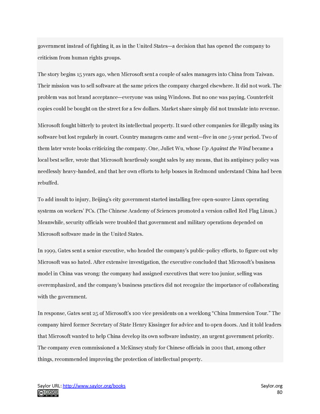 Fundamentals of Global Strategy - Page 80